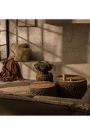 Round Woven Abaca Coffee Table Set (3) | dBodhi Knut | Oroatrade.com