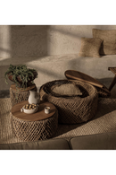 Round Woven Abaca Coffee Table Set (3) | dBodhi Knut | Oroatrade.com