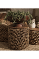 Round Woven Abaca Coffee Table Set (3) | dBodhi Knut | Oroatrade.com