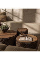 Round Woven Abaca Coffee Table Set (3) | dBodhi Knut | Oroatrade.com