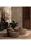 Round Abaca Coffee Table | dBodhi Knut | OROA TRADE