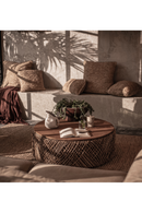 Round Abaca Coffee Table | dBodhi Knut | OROA TRADE