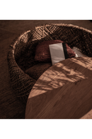 Round Abaca Coffee Table | dBodhi Knut | OROA TRADE