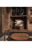 Handwoven Bamboo 2-Door Cabinet | dBodhi Karma | Oroatrade.com