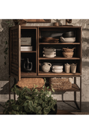 Natural Wooden 3-Shelf Cabinet | dBodhi Karma | Oroatrade.com