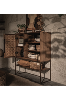 Natural Wooden 3-Shelf Cabinet | dBodhi Karma | Oroatrade.com