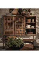 Natural Wooden 2-Door Cabinet | dBodhi Karma | Oroatrade.com