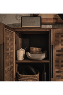 Natural Wooden 2-Door Cabinet | dBodhi Karma | Oroatrade.com