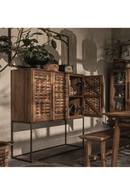 Natural Wooden 3-Door Cabinet | dBodhi Karma | Oroatrade.com