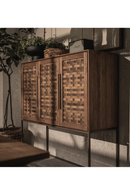 Natural Wooden 3-Door Cabinet | dBodhi Karma | Oroatrade.com