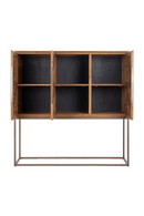 Natural Wooden 3-Door Cabinet | dBodhi Karma | Oroatrade.com
