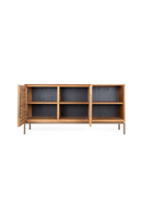 Natural Teak Wood Low Dresser | dBodhi Karma | OROA TRADE