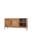 Natural Teak Wood Low Dresser | dBodhi Karma | OROA TRADE