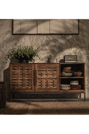 Natural Teak Wood Low Dresser | dBodhi Karma | OROA TRADE