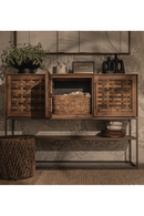 Natural Wooden High Dresser | dBodhi Karma | Oroatrade.com