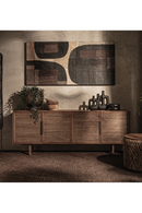 Teak Framed 4 Door Dresser | dBodhi Grace | OROA TRADE