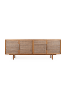 Teak Framed 4 Door Dresser | dBodhi Grace | OROA TRADE