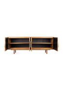 Teak Framed 4 Door Dresser | dBodhi Grace | OROA TRADE
