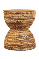Hourglass Wooden Stool | dBodhi Rebana Bass | Oroatrade.com