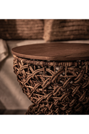 Hourglass Shaped Wooden Stool | dBodhi Rebana Sopran | Oroatrade.com