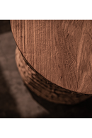 Hourglass Shaped Wooden Stool | dBodhi Rebana Sopran | Oroatrade.com