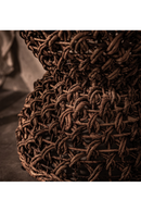 Hourglass Shaped Wooden Stool | dBodhi Rebana Sopran | Oroatrade.com