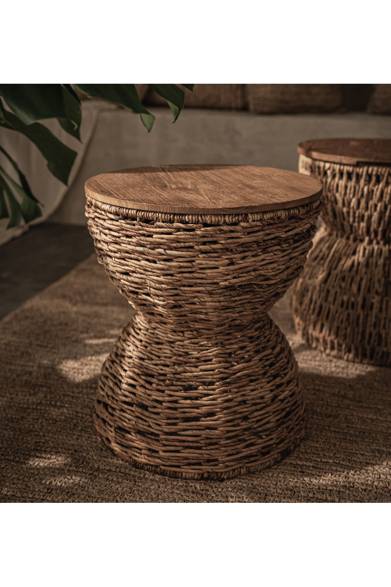 Hourglass Shaped Entwined Stool | dBodhi Rebana Mezzo | Oroatrade.com