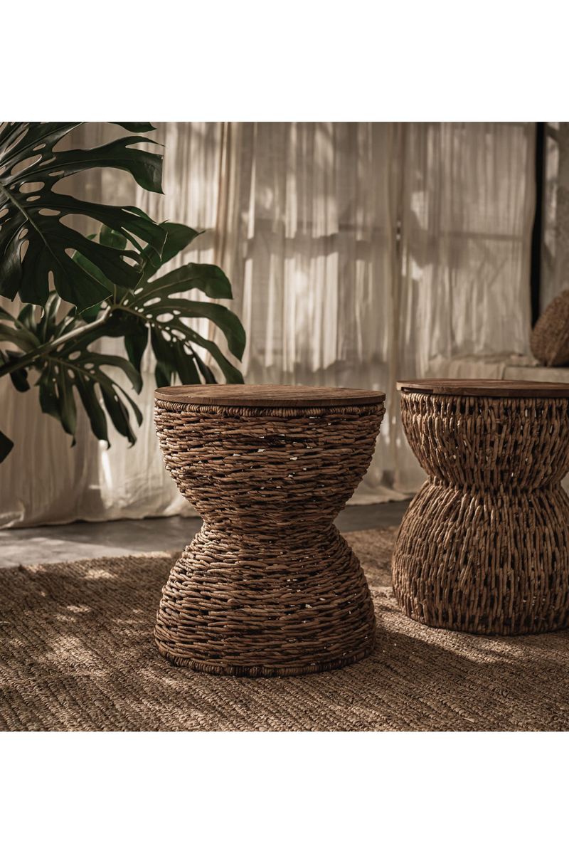 Hourglass Shaped Entwined Stool | dBodhi Rebana Mezzo | Oroatrade.com