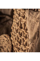 Lidded Woven Abaca Laundry Basket | dBodhi Banda | Oroatrade.com