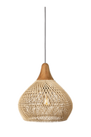 Modern Braided Rattan Hang Lamp | dBodhi Bell | OROA TRADE