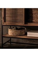 Round Woven Abaca Low Basket Set (2) | dBodhi Caterpillar Ambang | Oroatrade.com