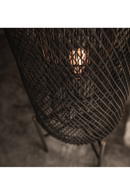 Rattan Mesh Structure Floor Lamp | dBodhi Chunk | OROA TRADE