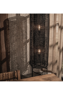 Rattan Mesh Structure Floor Lamp | dBodhi Chunk | OROA TRADE