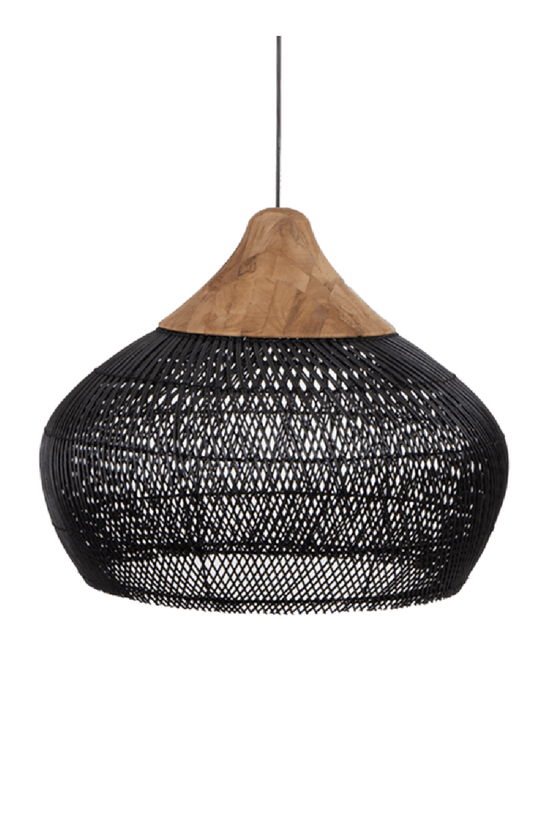 Braided Rattan Hanging Lamp | dBodhi Harp | OROA TRADE