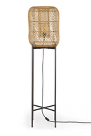 Metal Base Rattan Floor Lamp | dBodhi Nugget | OROA TRADE