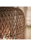 Metal Base Rattan Floor Lamp | dBodhi Nugget | OROA TRADE