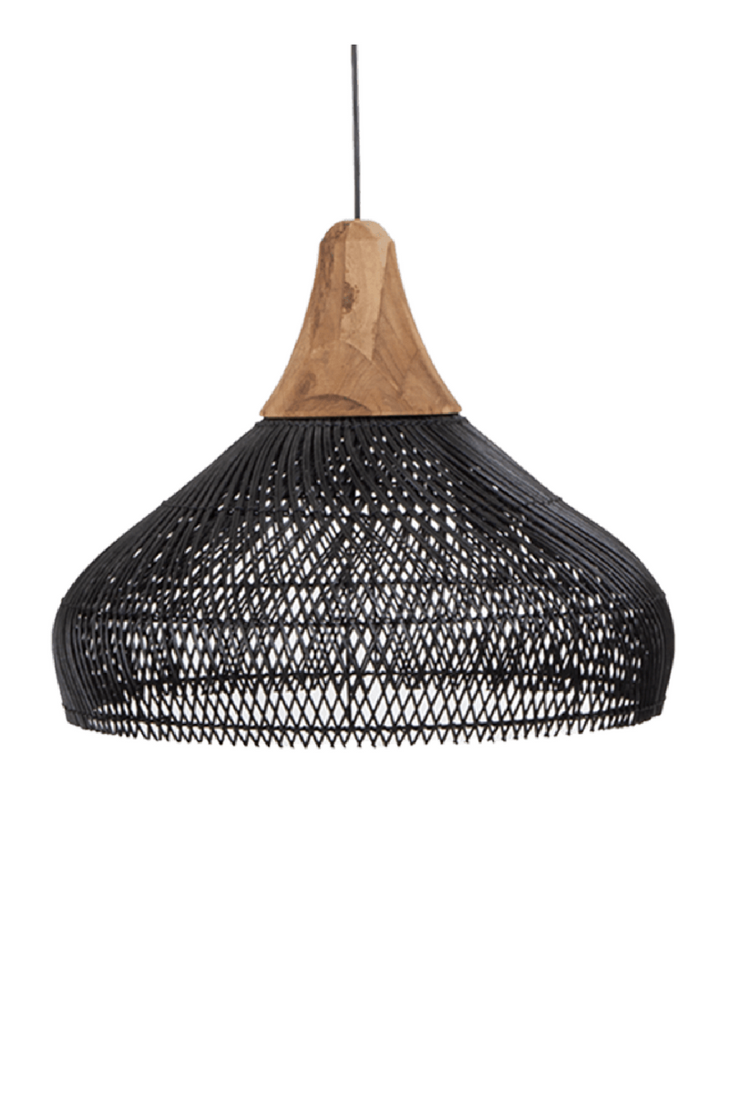 Conical Rattan Braid Hanging Lamp | dBodhi Tuba | OROA TRADE