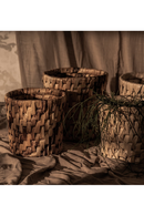 Round Weaved Abaca Basket Set (2) | dBodhi Semeru | Oroatrade.com