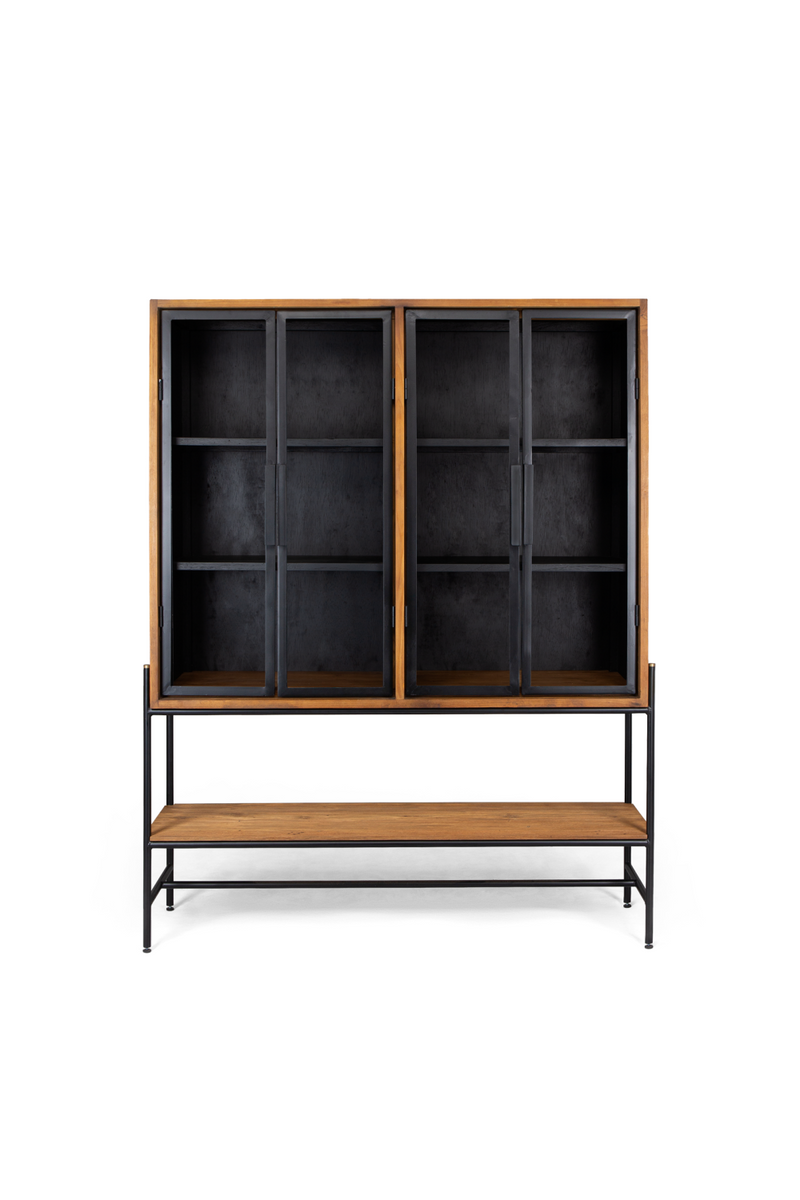 Wooden Cabinet With Glass Doors | dBodhi Outline | OROA TRADE