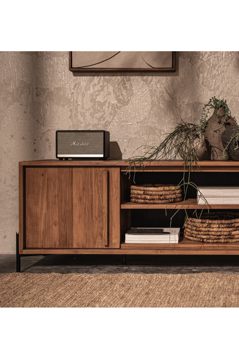 Wooden Sideboard With Open Shelves | dBodhi Outline | OROA TRADE