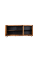 Wooden 2-Door Dresser With Open Shelves | dBodhi Outline | OROA TRADE
