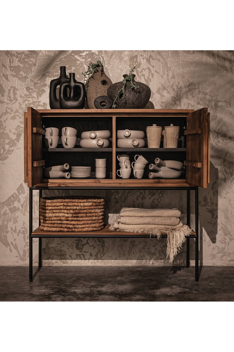 Farmhouse Style Dresser With Undershelf | dBodhi Outline | OROA TRADE