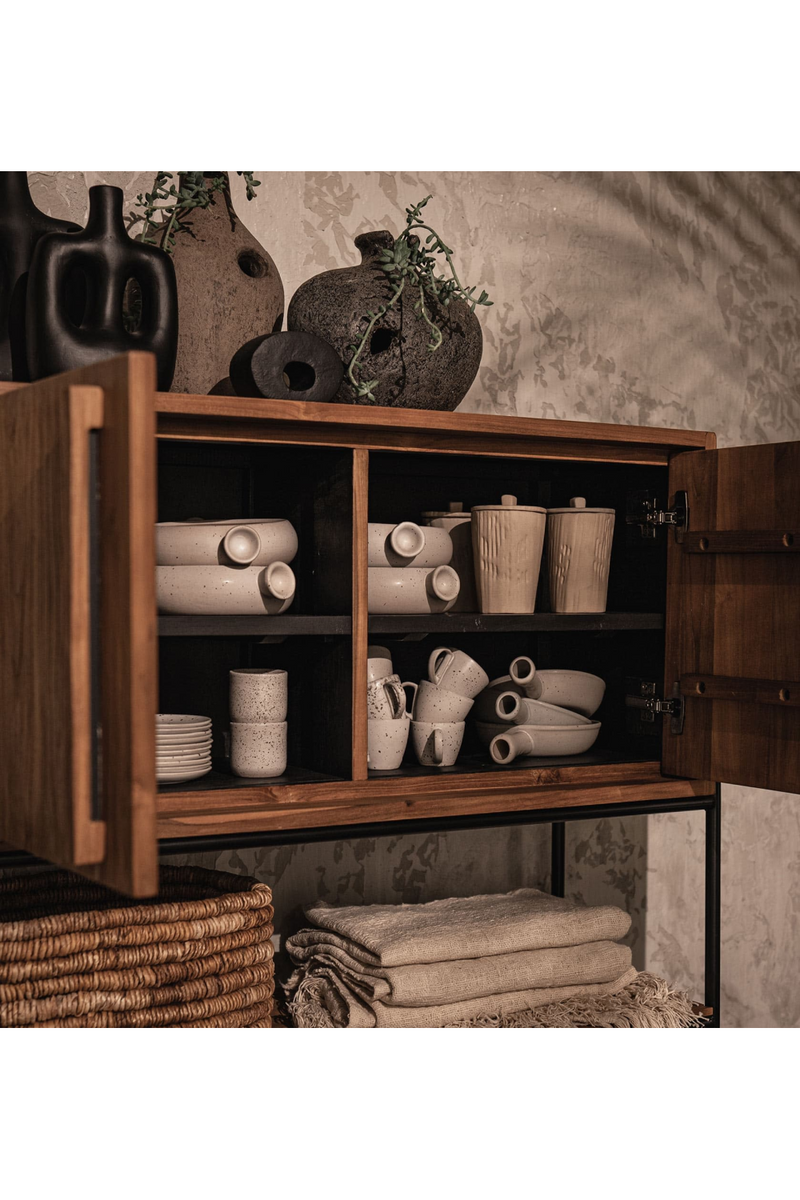 Farmhouse Style Dresser With Undershelf | dBodhi Outline | OROA TRADE