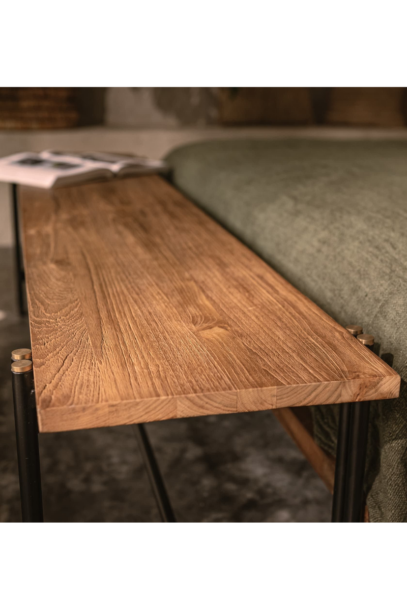 Wooden Industrial Bedroom Bench | dBodhi Outline | Oroatrade.com
