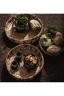 Two-toned Abaca Round Tray Set (3) | dBodhi Colo | OROA TRADE