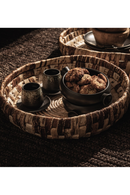 Two-toned Abaca Round Tray Set (3) | dBodhi Colo | OROA TRADE