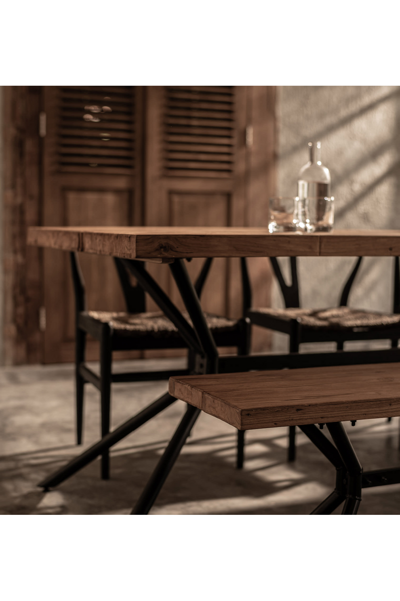 Rectangular Wooden Top Dining Table | dBodhi Oxo | OROA TRADE