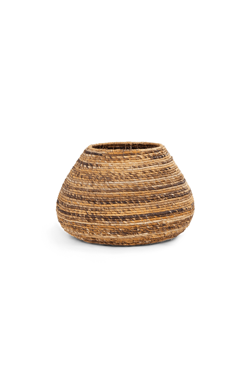 Two-Toned Abaca Basket Planter | dBodhi Java | OROA TRADE