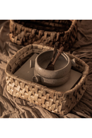 Rectangular Woven Abaca Low Basket | dBodhi Semeru | Oroatrade.com