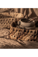 Rectangular Woven Abaca Low Basket | dBodhi Semeru | Oroatrade.com